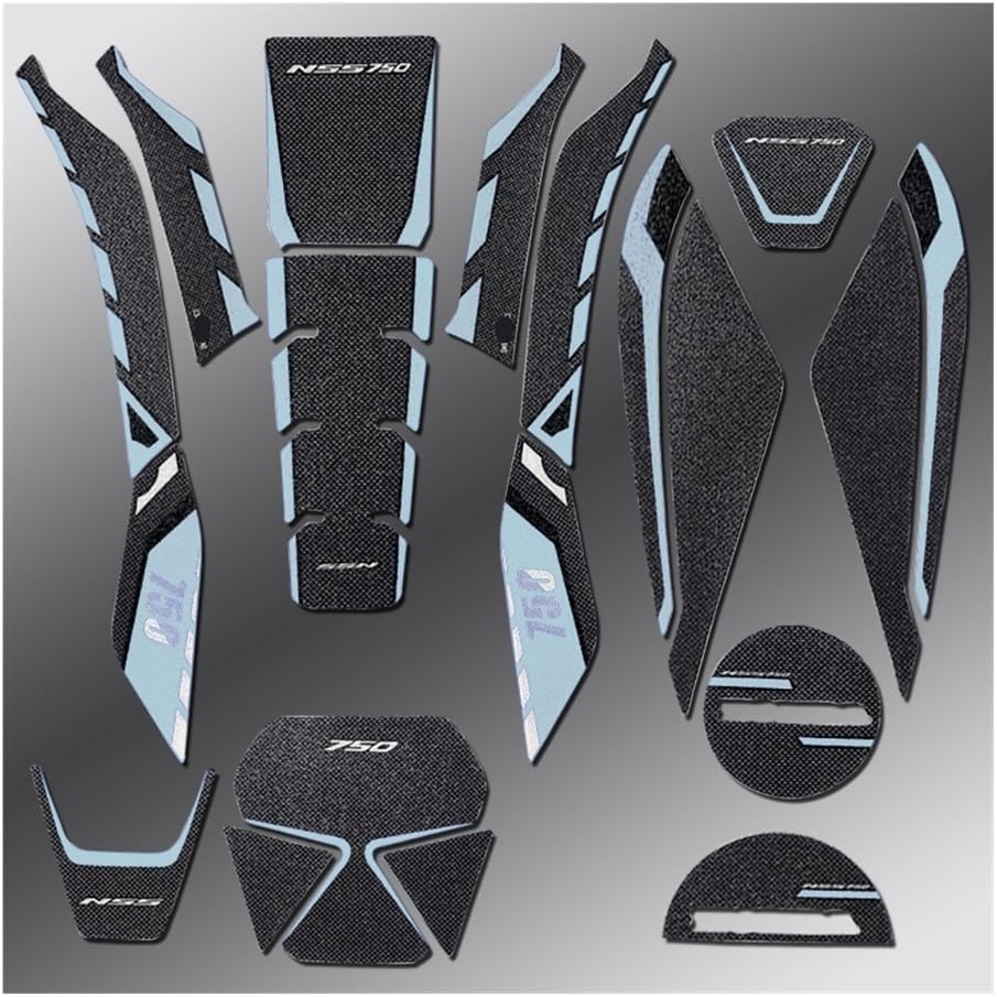 Tank Traction Pad Motorcycle Stickers Accessories Fuel Tank Decorative Protective Decals for Forza 750 NSS 750 NSS750