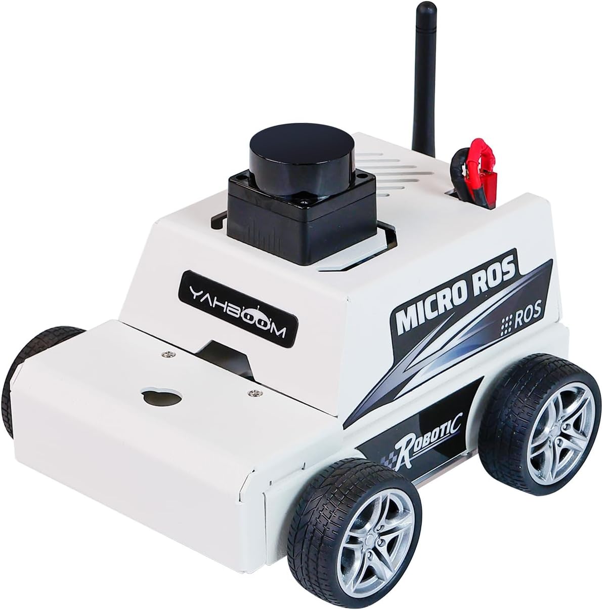 Yahboom ESP32 Smart Robotics ROS2 Humble Robot Kit microROS Robot Car Virtual Machine as Controler 4WD Car,DIY Electronic Python Programming Project for 18+ Teens Adults