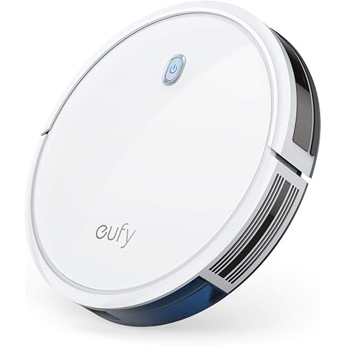 eufy BoostIQ RoboVac 11S (Slim), Robot Vacuum Cleaner, Super-Thin,Powerful Suction, Quiet, Self-Charging Robotic Vacuum Cleaner, Cleans Hard Floors to Medium-Pile Carpets