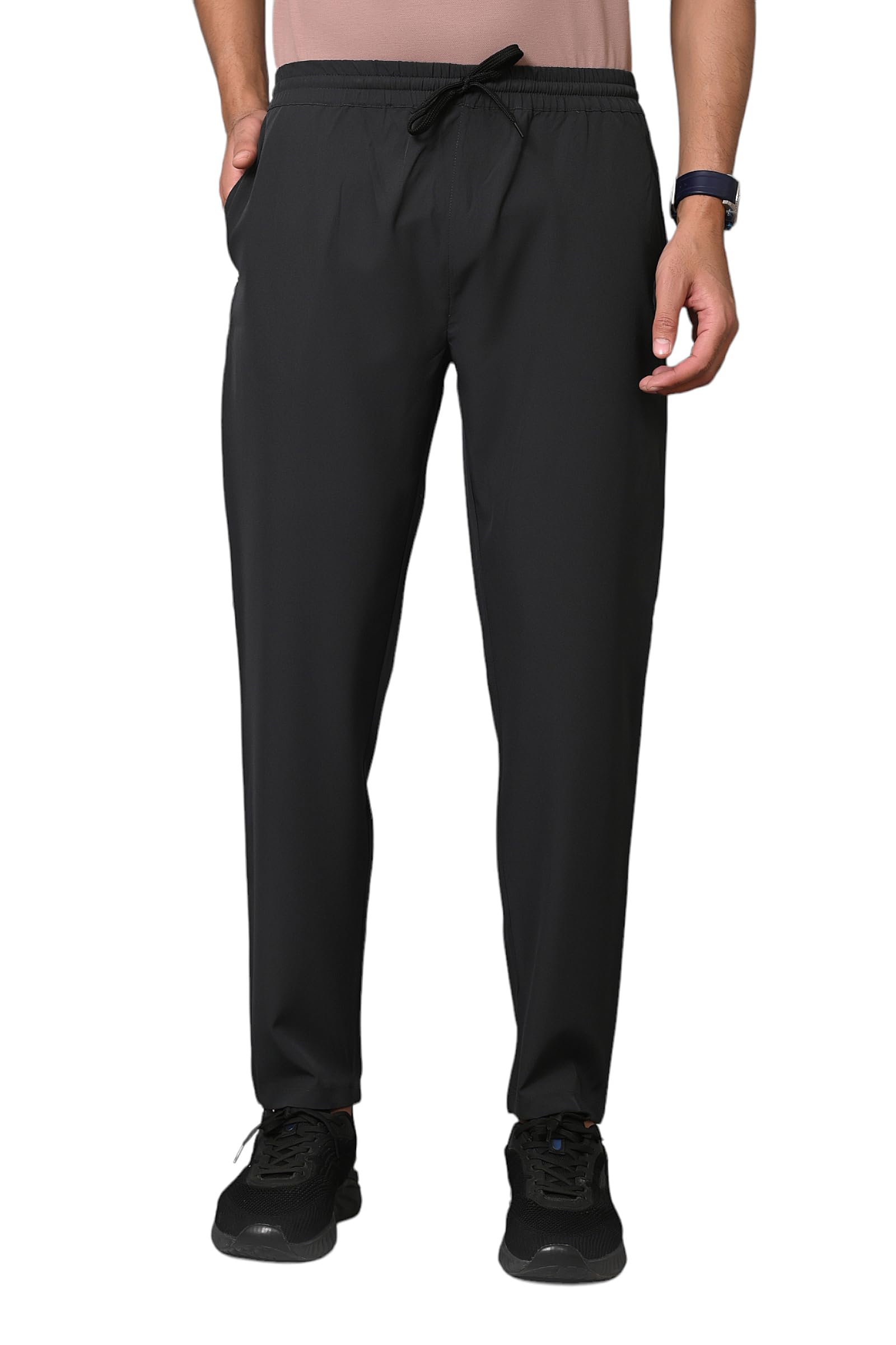 JAGUROMen's Jogging Trackpant with Side Pockets, Casual Fitness Pants for Exercise, Gym or Outdoor Activities