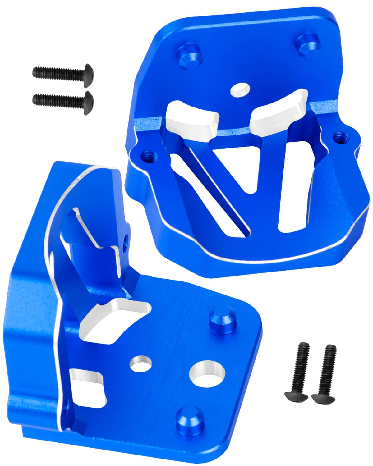 hopsupRC RC Motor Mounts Fixed Seat Upgrade Parts for XRT 8S X-MAXX #7760-GRN RC Car.Navy Blue(2PCS)