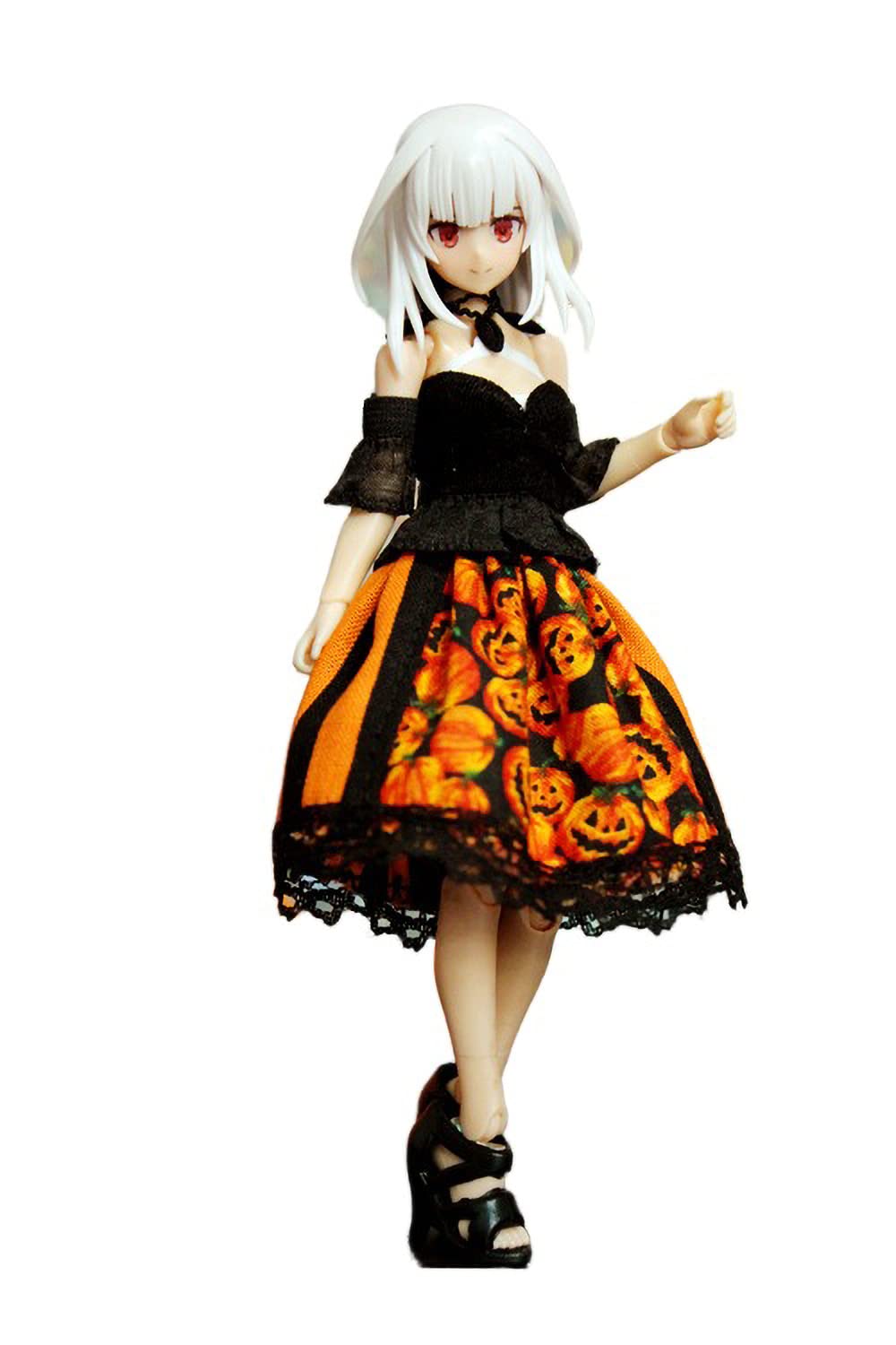 Citrouille Set Halloween 1/12 AMITD pour figurine Azone 12 Points et Mecha Girl