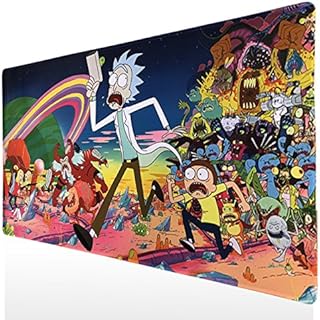 Utimor Gaming Mouse Pad, 90X40cm Large Computer Mouse Mat Office Desktop Keyboard Mousepad Non-slip Rubber Base Water Resistant Stitched Edge