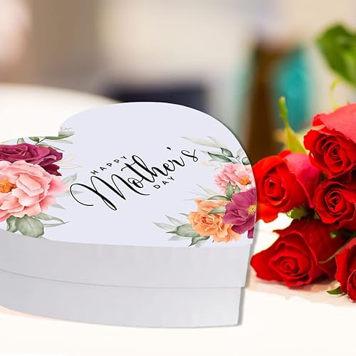 Miniatura 182 de Andaz Press Caja en forma de corazón para el día de San Valentín con tapa, caja reutilizable en forma de corazón, caja para golosinas, dulces