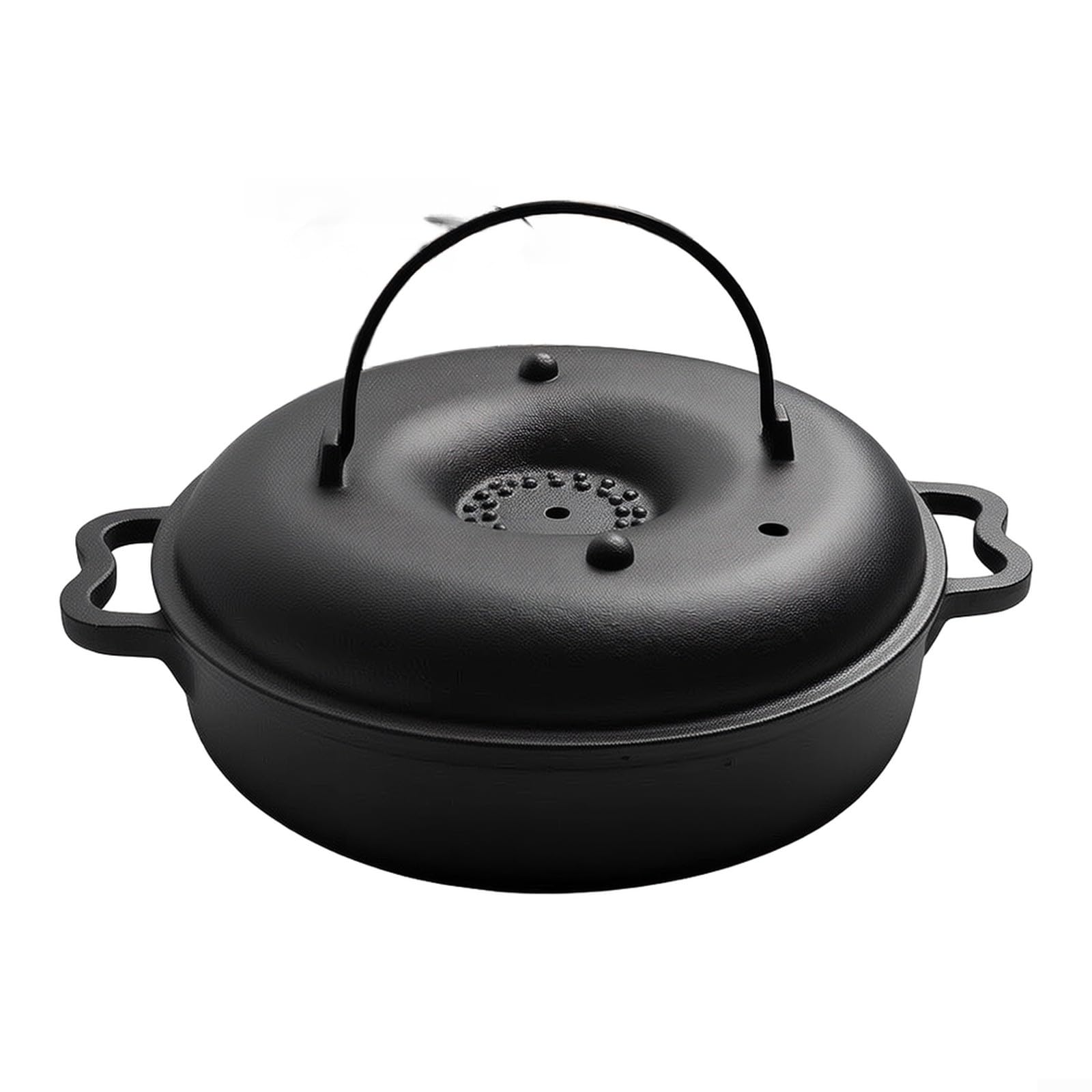 Asador Redondo Hierro para fundido 27cm Exterior Asador Redondo