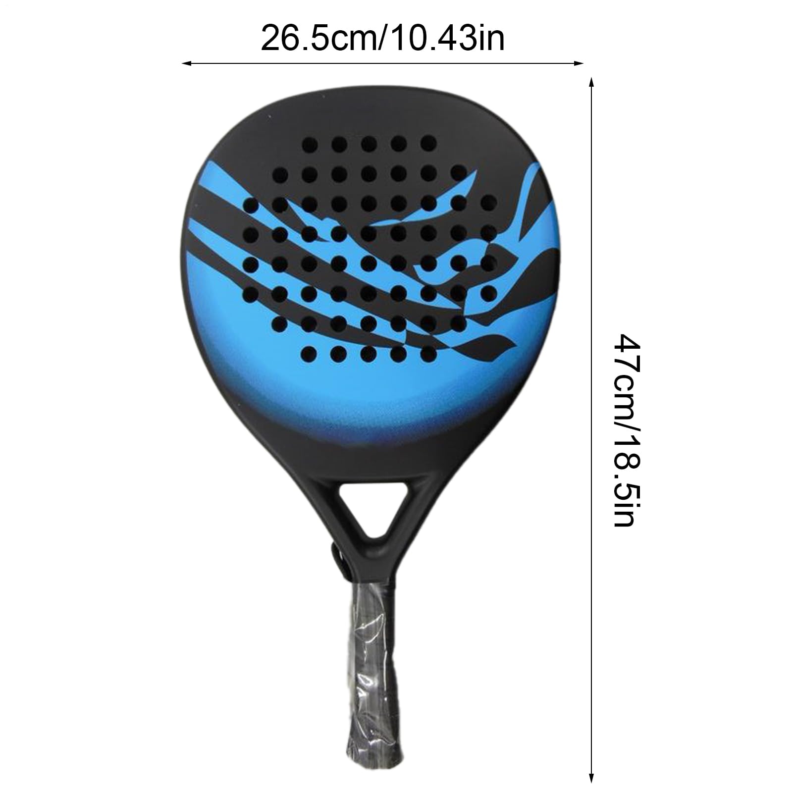 Racchette Paddleball,Racchetta da Sorveglianza con Carbonio | Attrezzature Sportive Antiurto Per Donne, Uomini, Genitori E Principianti