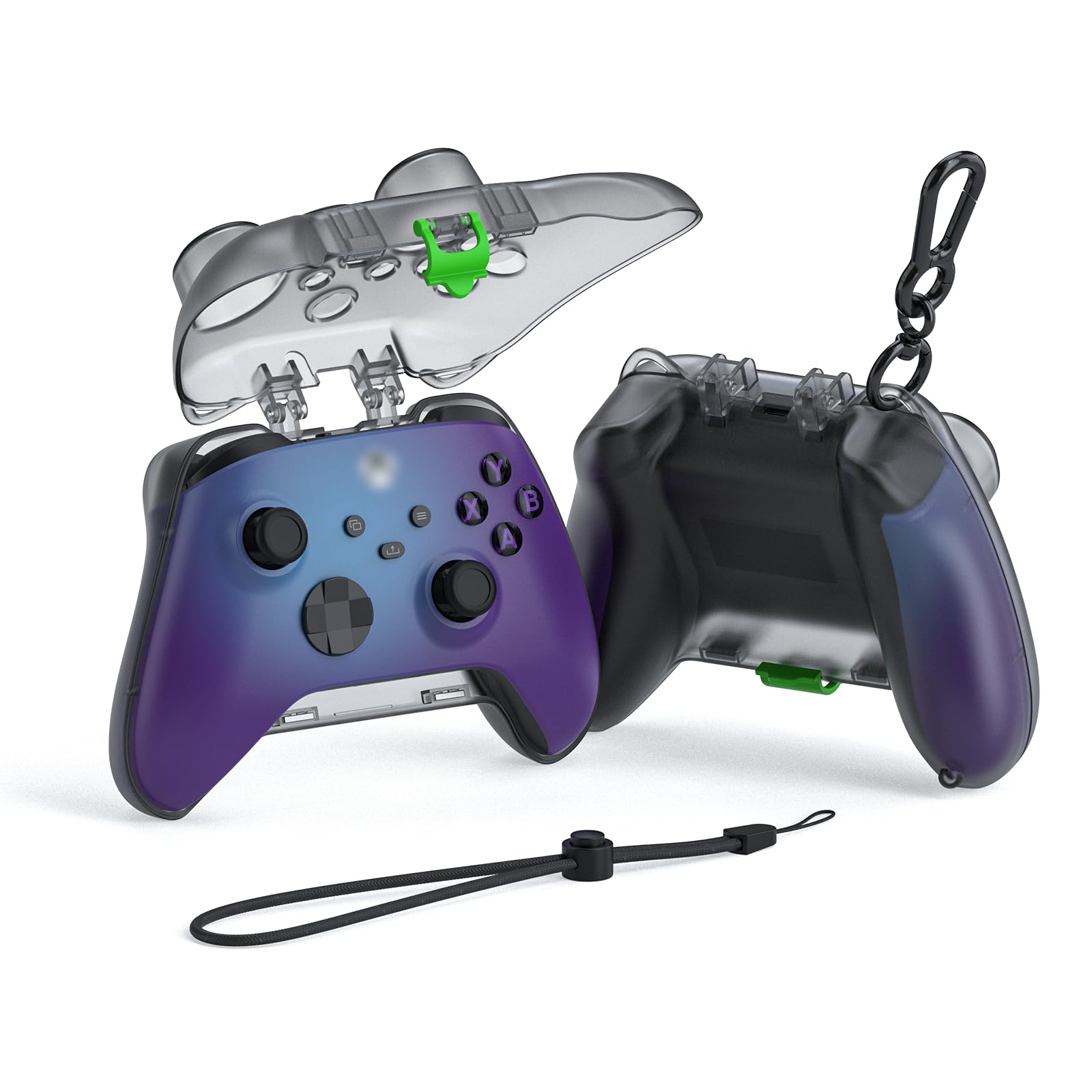 Etui na kontroler na Xbox Series X/S, etui ochronne do Xbox Series X/S bezprzewodowy kontroler do przenoszenia etui na podróż Xbox Kontroler do gier Torba do przechowywania zdalny uchwyt, akcesoria do