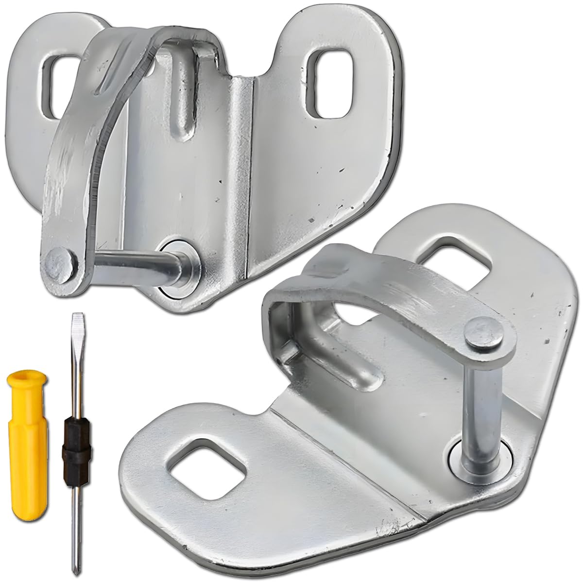 ZAMDOE Cerradura de Puerta Trasera Inferior para Fiat Ducato para Citroen Relay para Peugeot Boxer [2006-2014] Captador Trasero de Puerta Gancho para Puerta Trasera Placa de Cierre 1369006080