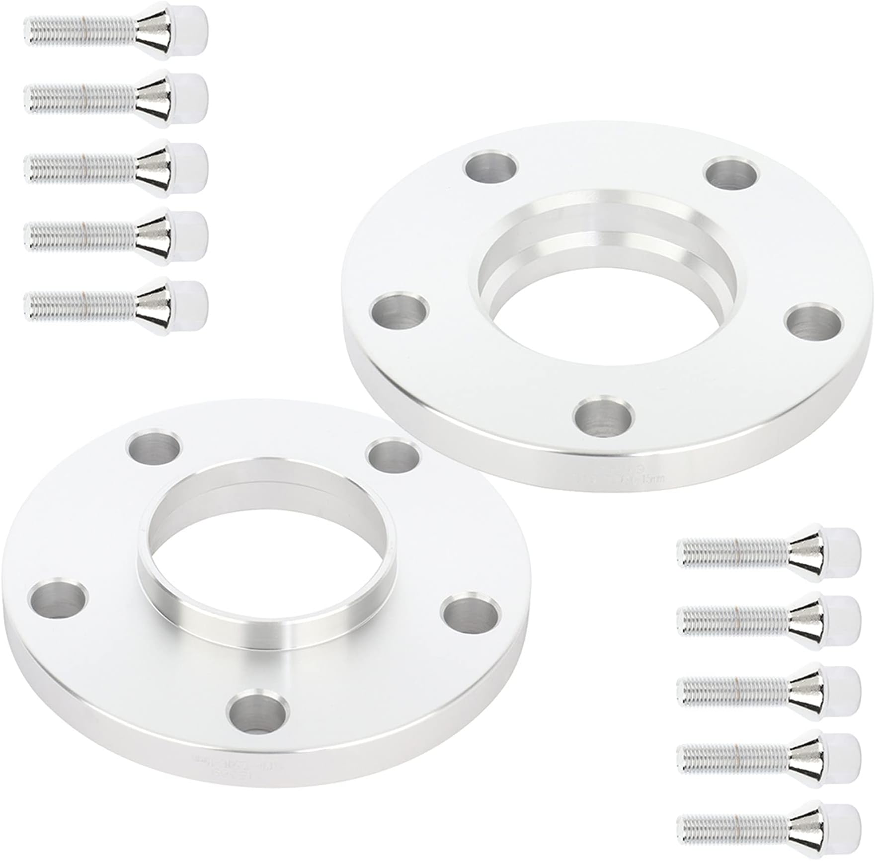 ECCPP 2PCS 15mm Hub Centric Wheel Spacers 5 Lug 5x120 to 5x120 with 12x1.5 Studs 72.56mm fits for 325i 325xi 328ci 328i E24 E63 E64 E60 E61 325ci 330ci 330i
