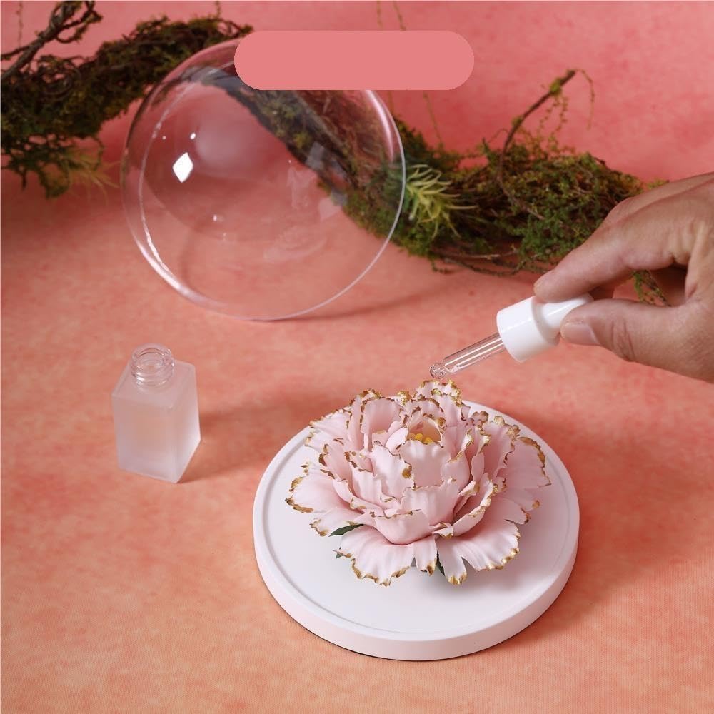 Diffuseur D'arôme De Fleur De Pivoine En Céramique For Le Bureau