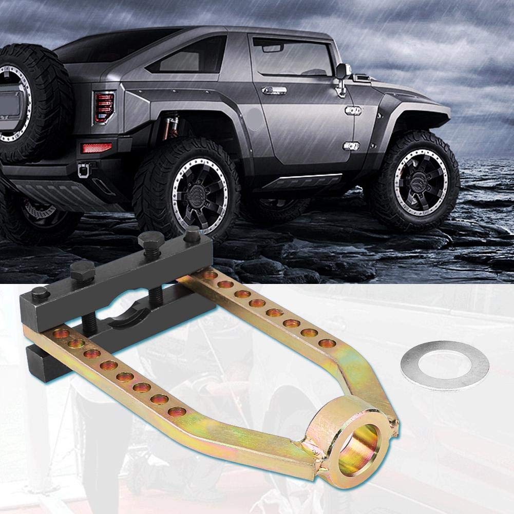 Disolvente universal de 9 agujeros, herramienta de árbol de transmisión, separador de árboles de 9 agujeros, extractor de juntas totalmente ajustable, apto para la mayoría de los coches.