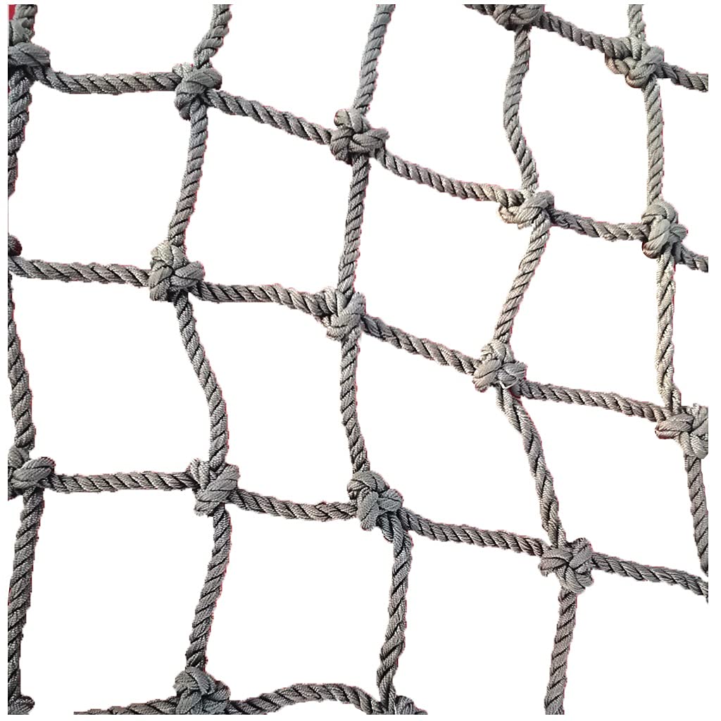 GTHTUHFD Children'S Climbing Net Outdoor Rock Climbing Net Nylon Net Playground Decoration Net Protective Net Climbing Netting Automotive Cargo Nets Cargo Net Endurance Child,12cm-1X7m/3.3X22.97ft