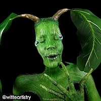 Vista 2 de Mehron Makeup CreamBlend Stick Face Paint, Body Paint, & Foundation Cream Makeup Perfect for Halloween .75 oz (21 g) (Green)