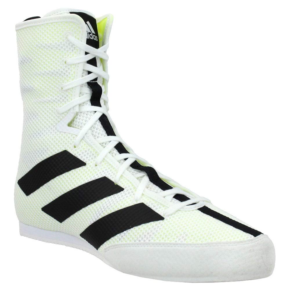adidas Unisex-Adult Box Hog 3 Sneaker, FTWR białe/Core Black/FTWR White, 40/45 UK, Ftwr biały rdzeń czarny Ftwr biały