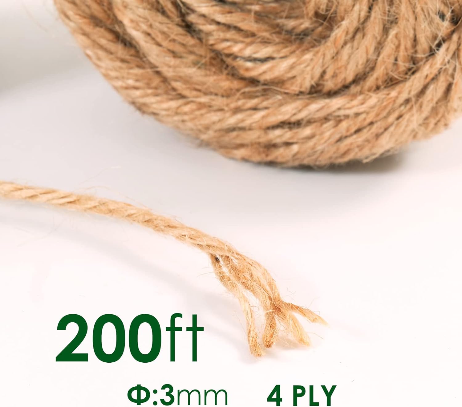 Bamboo Garden Stakes 58in Natural Plant Stakes with 200 Feet 3mm Heavy Duty Garden Twine Bamboo Stakes for Gardening Plant Supports-20 Pack Bamboo Sticks for Plants