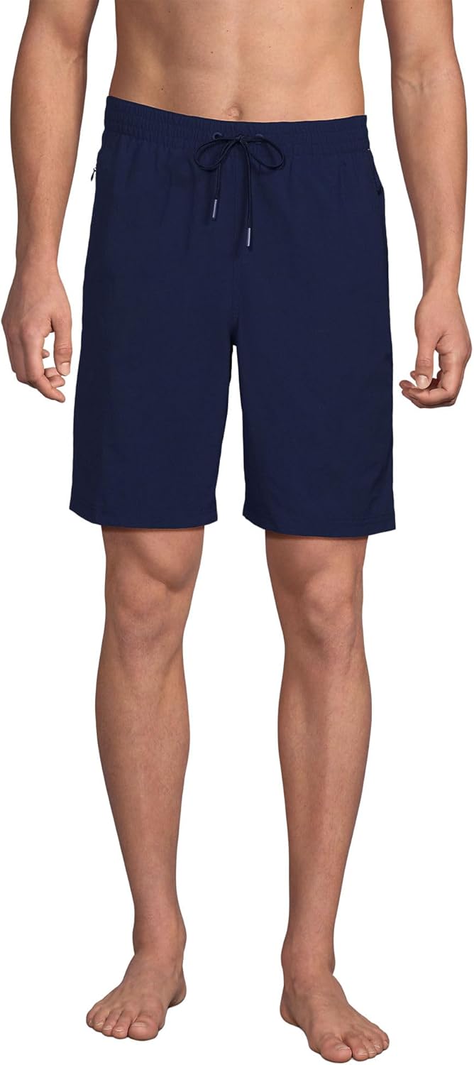 Lands' End Men's 9" Volley Hydroliner Swim Trunks