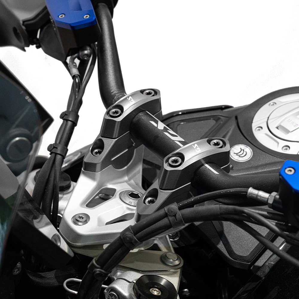 Apto para R1300GS R 1300 GS Adventure R 1300GS ADV 2024 2025 GS 1300 Motocicleta CNC Manillar Riser Bar Mount Grip Clamp Kit gs1300 R1300 GS Accesorios