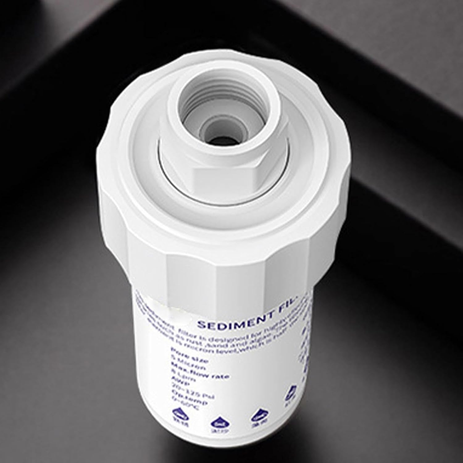 Faucet Filter | Easy Installation Dirt Catching Purification - Faucet Mount Water Filter - for Home Apartment Rental House Dorm Shower Toilet