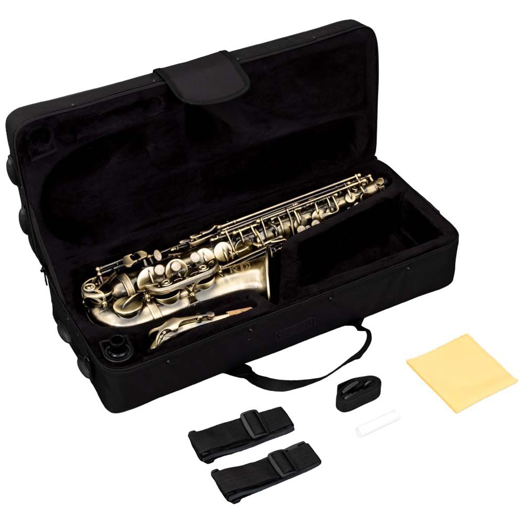 sassofono contralto Grassi SAL700A finitura anticata con custodia e accessori