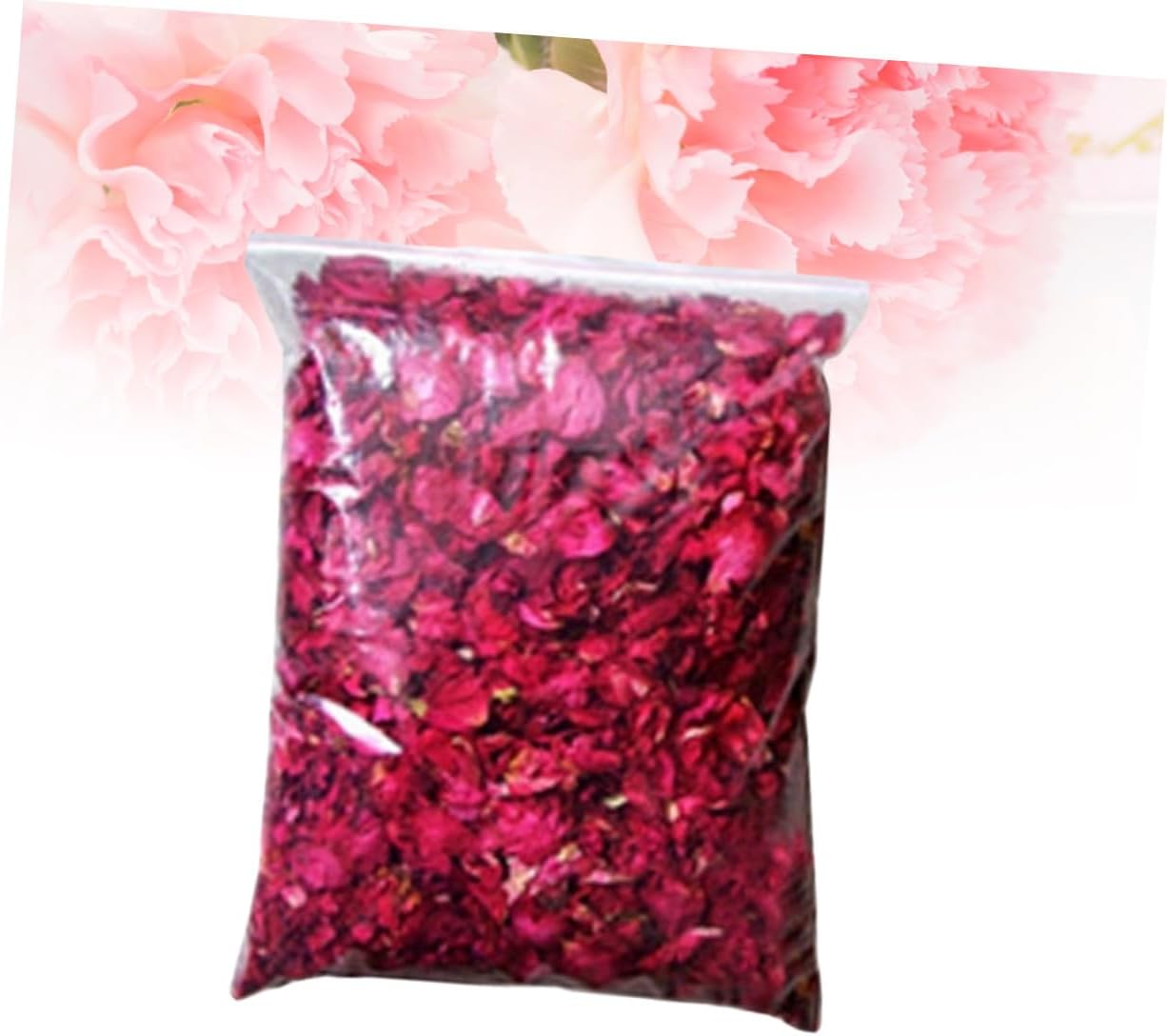 Dried Rose Petals for Bath and Foot Soak Natural Flower Petals for Wedding Confetti Craft Supplies Relaxing Floral Bath Additive Multi-Purpose Decoration