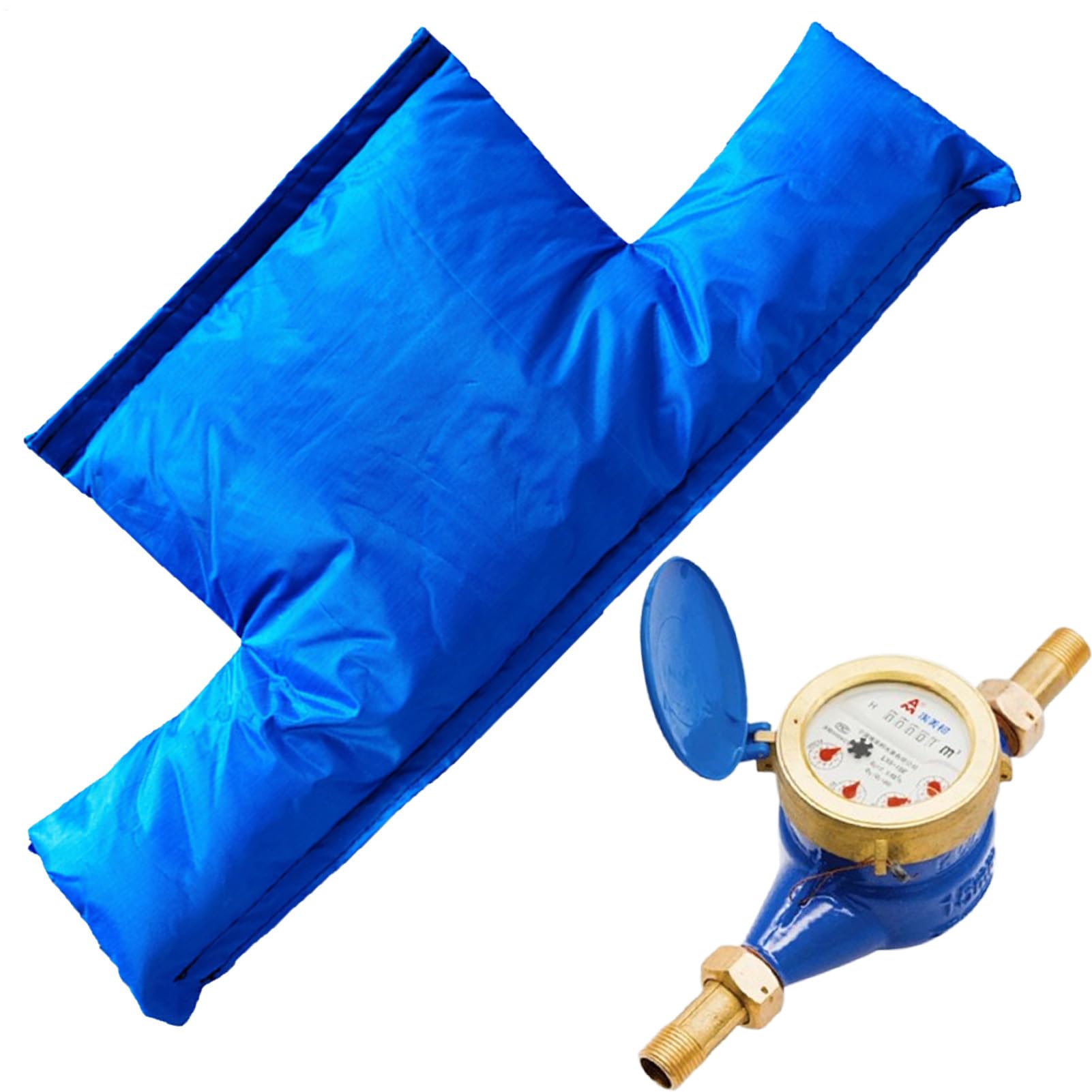 Protective Jacket for Taps 3 Way Water Meter Insulation Frost Proof Removable Insulation of The Water Meter Double Sided Heat Preservation Bag Protects Your Tap from Freezing Bursting