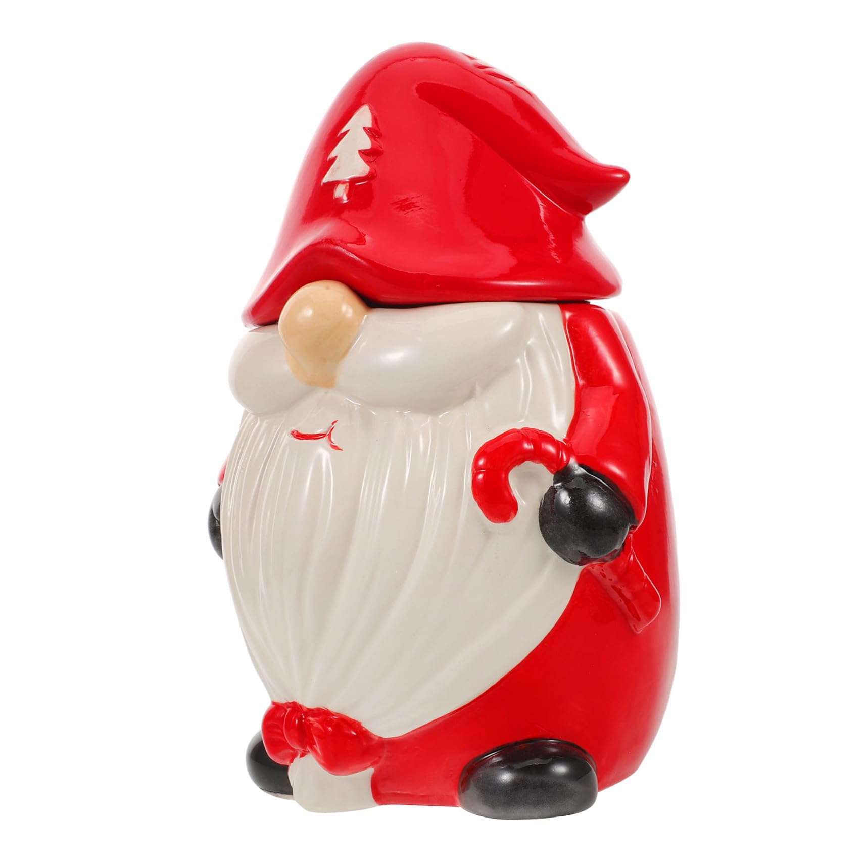 Zerodeko Boîte à Biscuits Céramique Noël avec Couvercle pour Bonbons et Gourmandises Décoration Festive Chambre Garçon et Filles