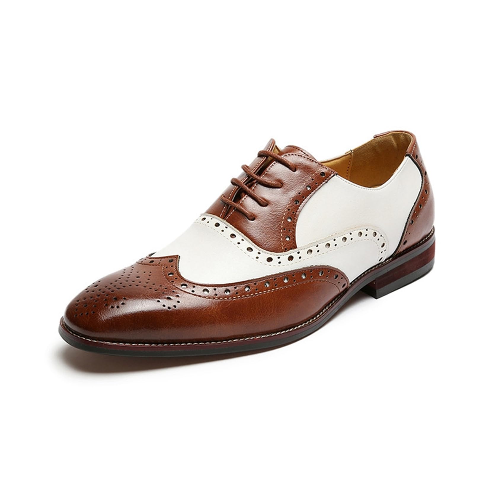 GRENSON ビジネスシューズ ブラウン ストレートチップ　7 1/2Eサイズ Amazon | [ブウケ] ビジネスシューズ ブラウン メンズ 2色選べる