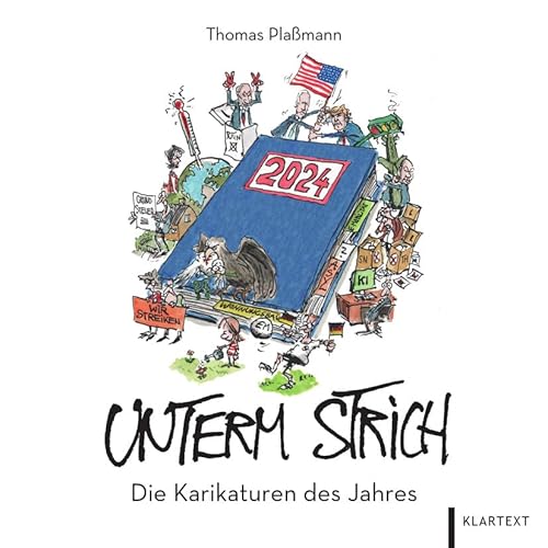 Preisvergleich Produktbild Unterm Strich 2024: Die Karikaturen des Jahres