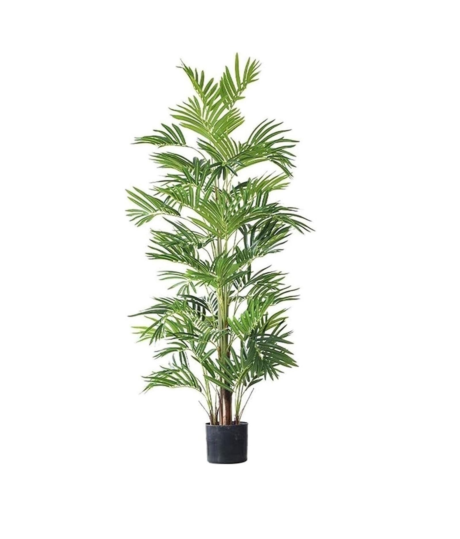 SWENEEN Indoor Simulation Tree Artificial Tree In Pot Leaves Tropical False Leaf Branches For Garden Jungle Party Decor Plants Artificial Tree,158Cm,158cm