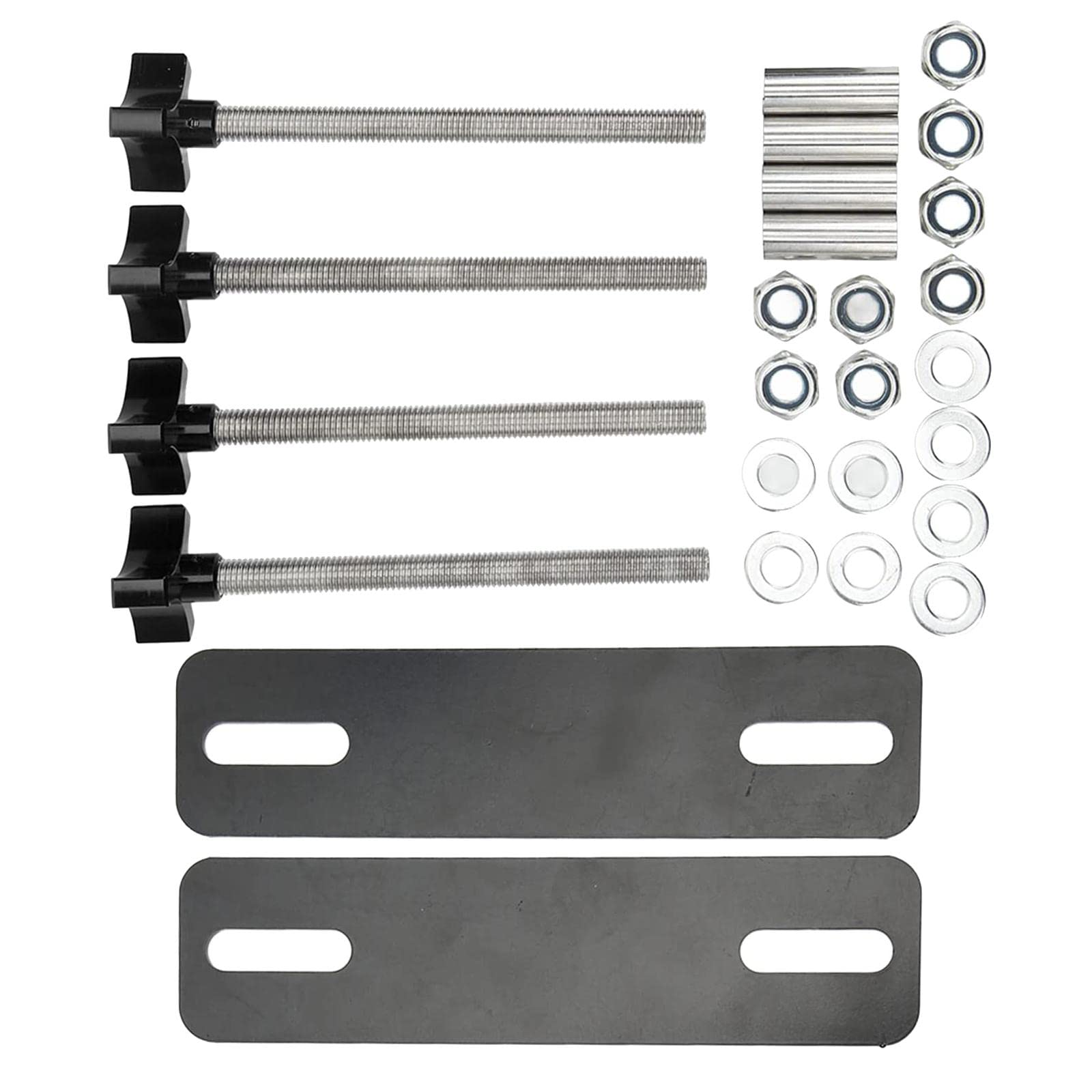 Enakshi® Traction Board Mounting Pins Kit | 12 17cm Hole Spacing | Sturdy Steel Anchors for Snow, Ice, Mud Drives | Universal Recovery Tracks | High Strength, Portable, Easy Install | 1 Set-image-4