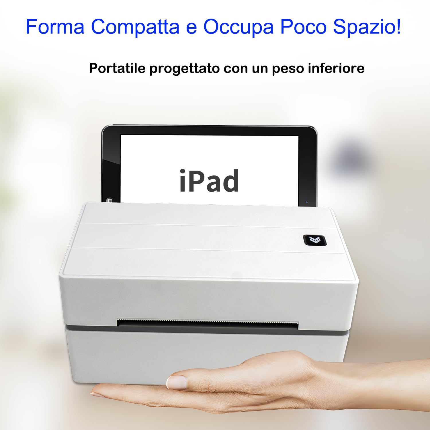 NETUM NT-LP110F Stampante per etichette termiche da scrivania, Stampante termica per ricevute commerciale ad alta velocità, spedizione Express Label 4 x 6, USB ESC/POS compatibile con Windows/Mac