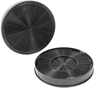 SPARES2GO Type EFF62 Charcoal Carbon Filters compatible with AEG Cooker Hood Vent (200 x 30 mm, Pack of 2)