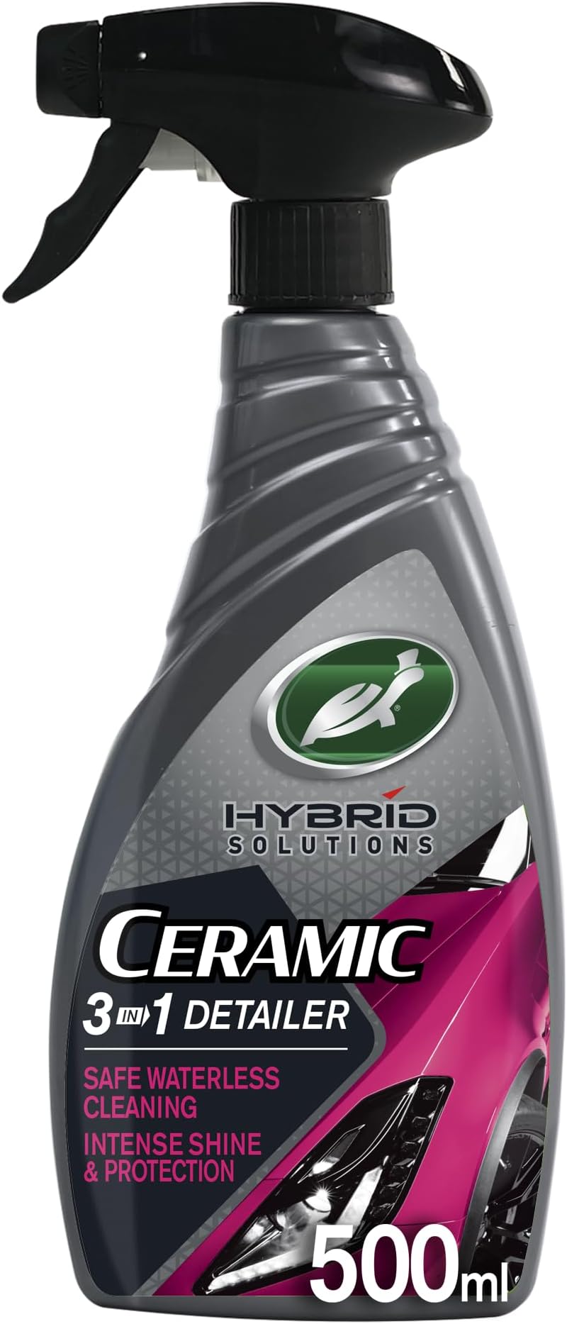 Turtle Wax 53354 Hybrid Solutions Ceramic 3-In-1 Detailer For Cars (500ml)