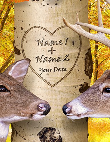 Ipic - Oh My Dear, Personalized Artwork With Names And Date On, Perfect Love Gift For Anniversary,Wedding,Birthday And Holidays. Picture Size: 24X16, Framed Size: 27X19 #TOP2