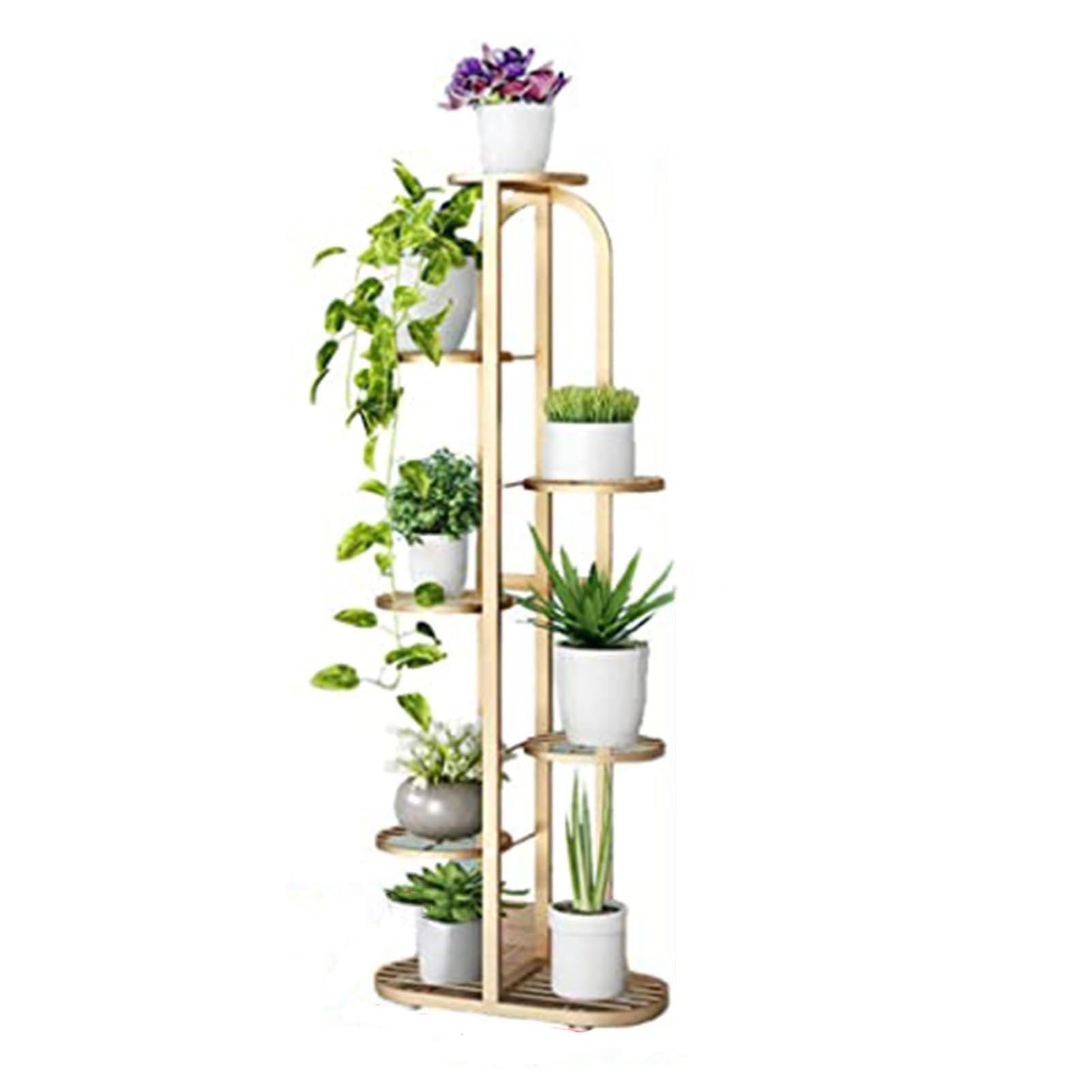 Étagères de rangement durables en métal pour fleurs de balcon et jardin