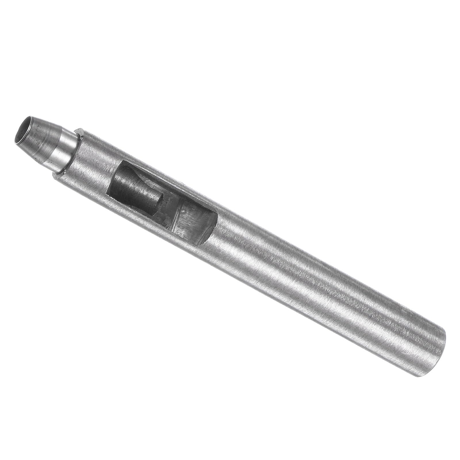 CoCud Leather Hole Punch, 6mm Button Dia. 12mm Shank, Steel Round Punch Snap Rivet Setter