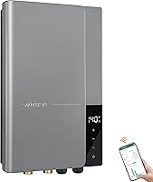 WINTEMP WN27 27kW Electric Tankless Water Heater 240V - Instant Endless Hot Water, WiFi Control, 6.5 GPM, ETL Certified