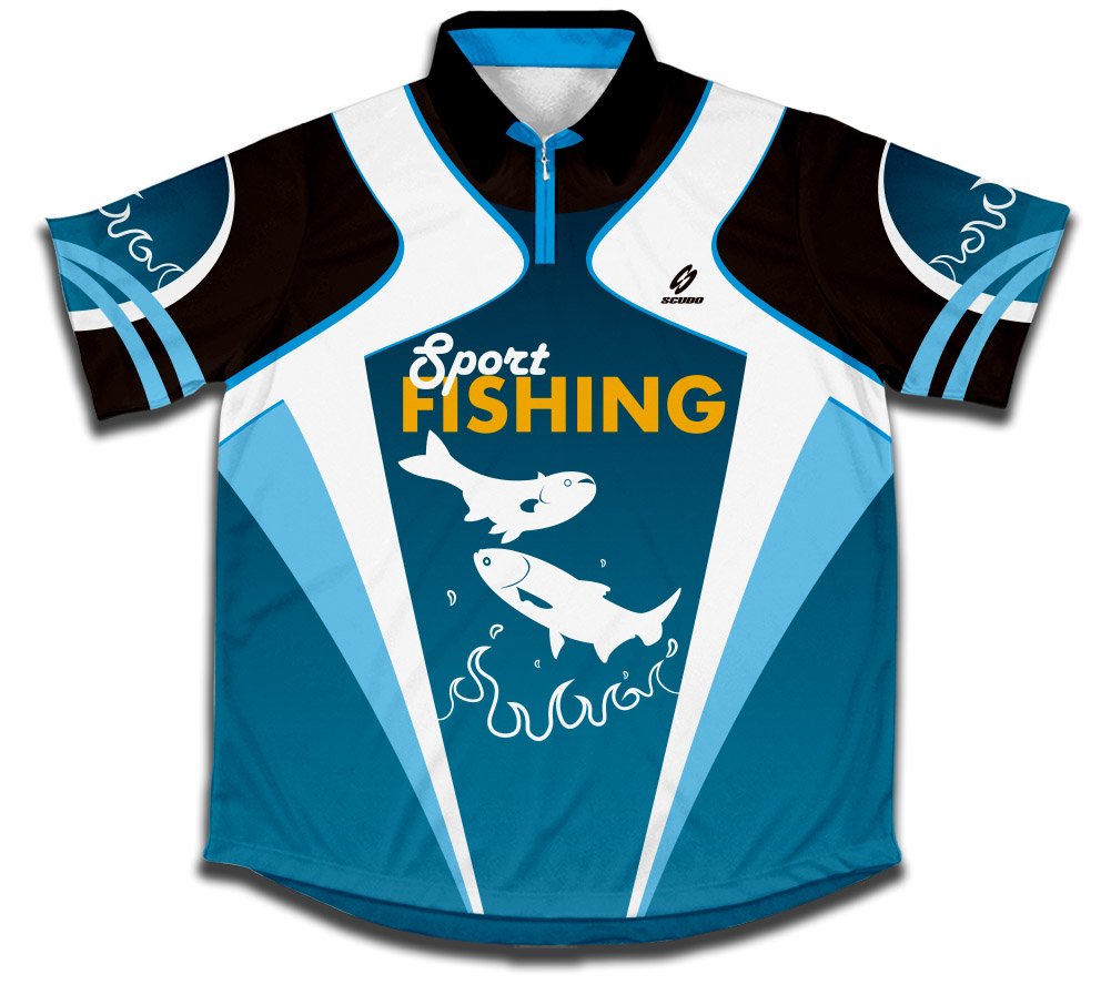 ScudoPro Sport Tournament Fishing Jersey - Size 4XL Multi