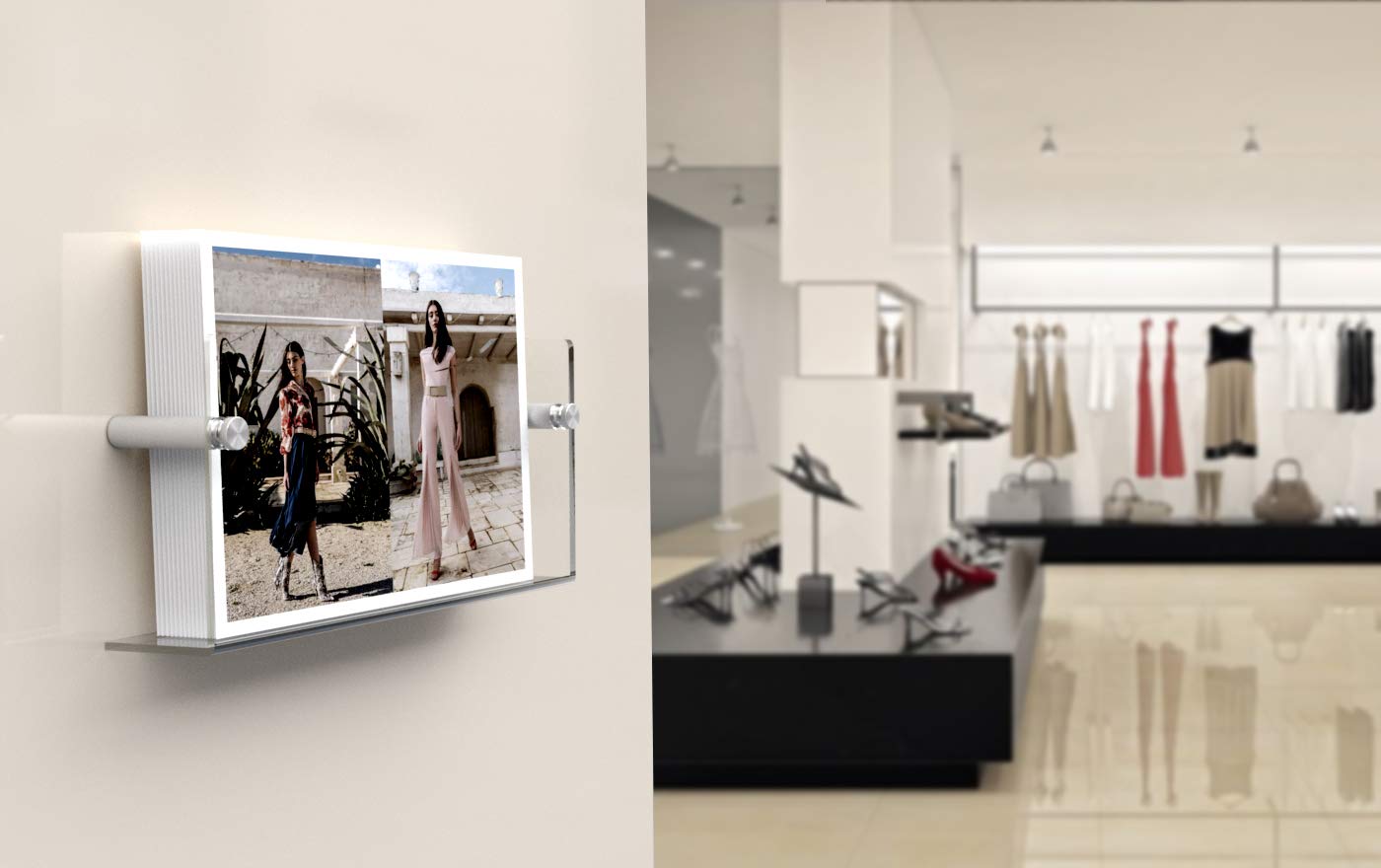 Porta CD In Alluminio Blu Mediterraneo - Design Compatto 10x13.2x4.5 Cm By Varotto &amp; Co.