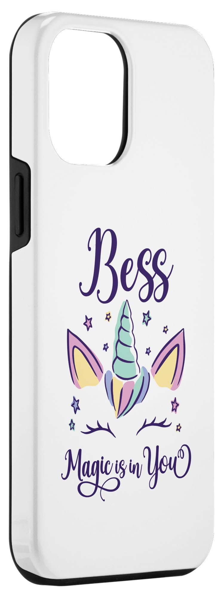 iPhone 14 Pro Max First Name Bess Personalized I Love Bess Case - Image 3