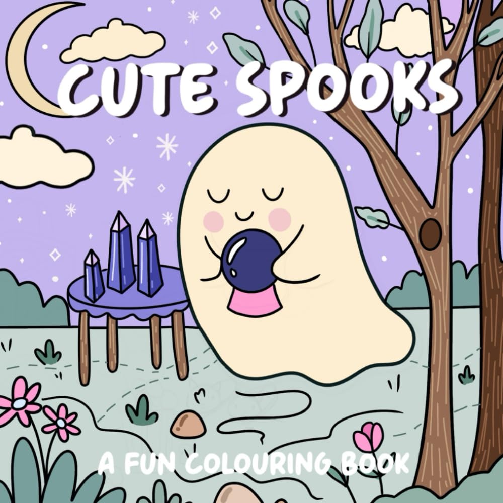 Cute Spooks: A Fun Colouring Book