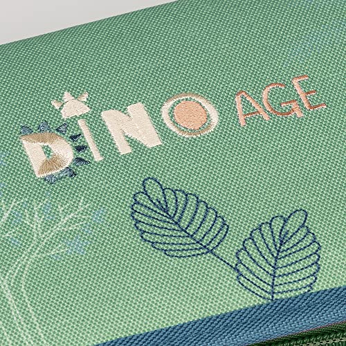 Brunnen Student Case with 2 Flaps Dinosaur3