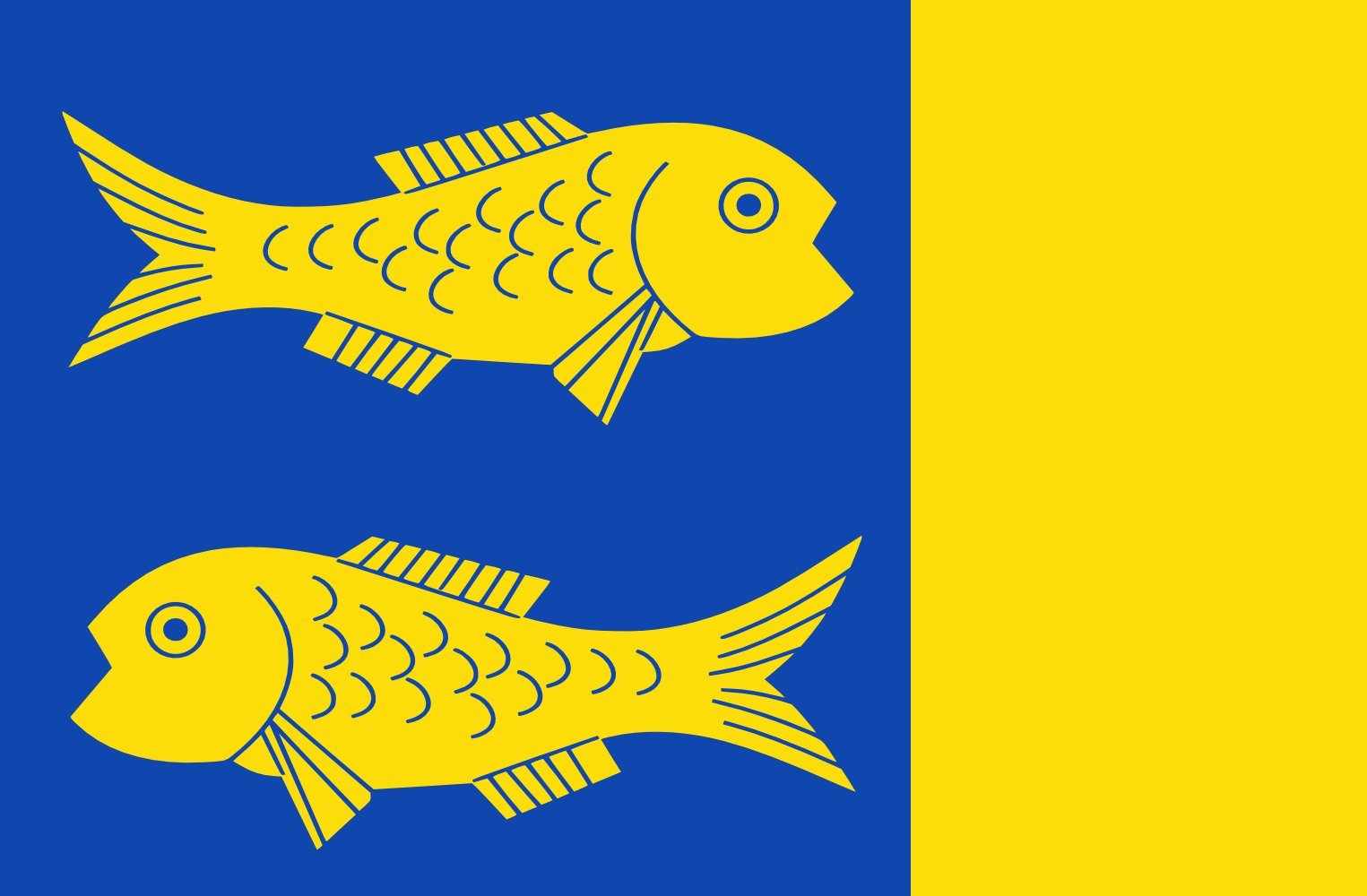 Drapeau paysage de Grou pour décorer vos rassemblements et célébrations en Frise