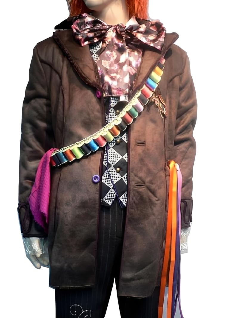 costumebase Mad Hatter Bandolier Thread Belt Colourful Yarn Costume Bandoleer