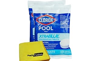 Pool Maintenance Simplified: Twin Pack of 2 Clorox Pool & Spa Chlorinating Tablets