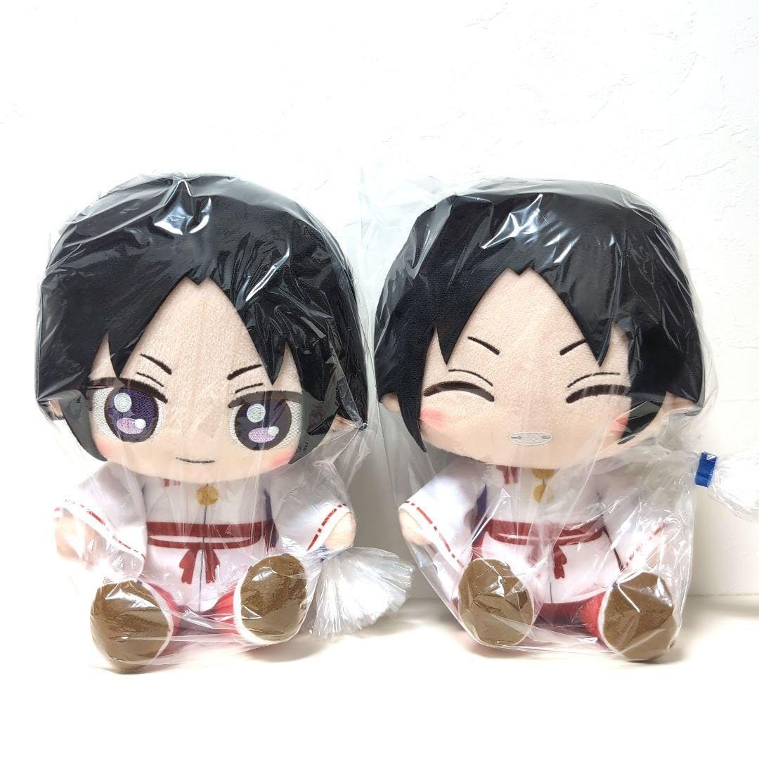 Amazon.co.jp: 逃げ上手の若君 Lぬいぐるみ 北条時行 2種セット : おもちゃ