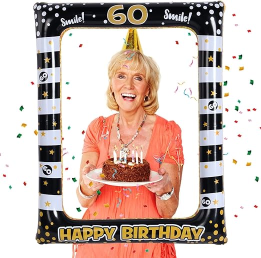 Cadre à Selfie Amusant Et Coloré En PVC, Facile à Gonfler