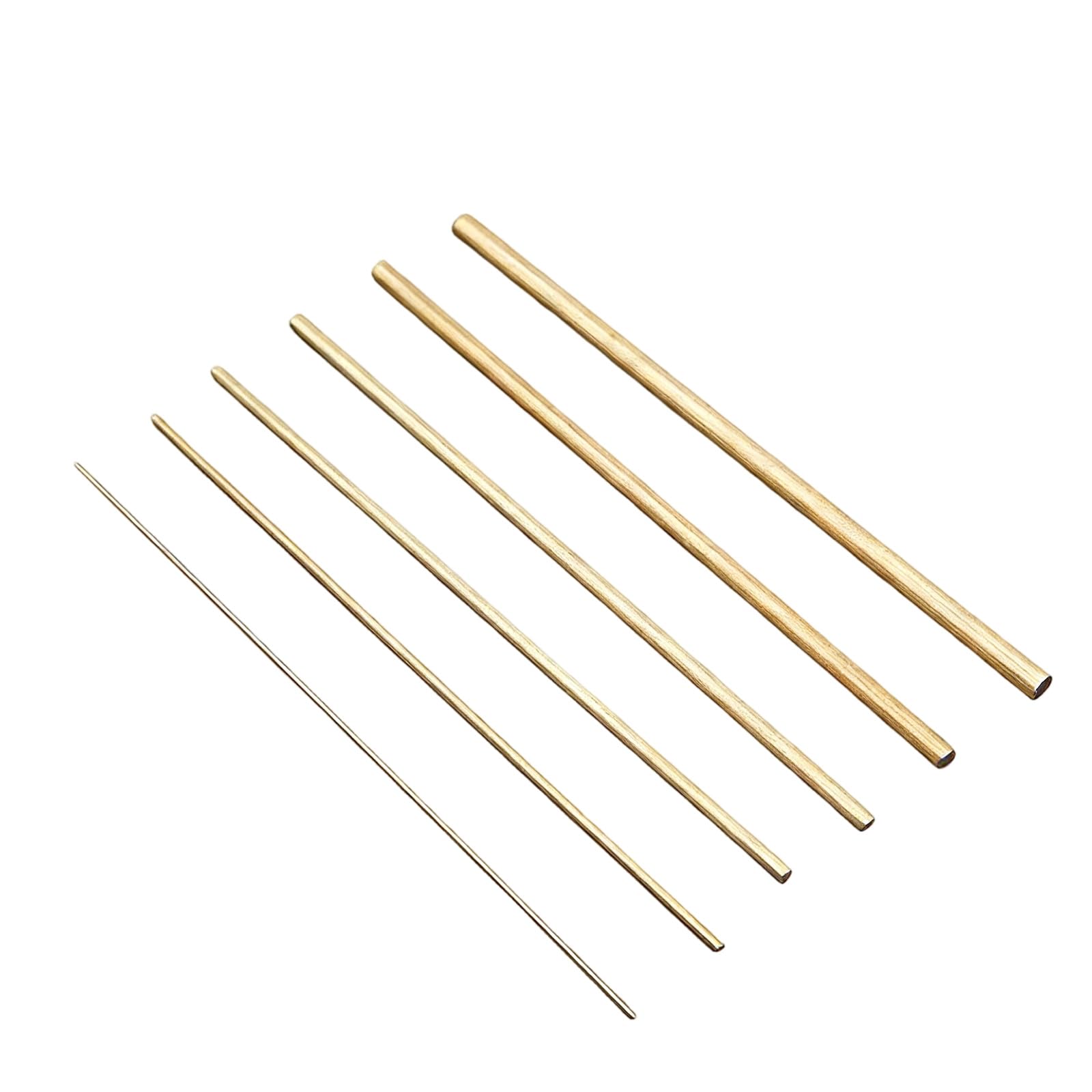 YROHGKPN Brass Model Modified Pins 85mm Length Repair Pin for Model Repairing Diameter 0.5-3.0mm Joint Strengthening Upgrading Brass Repair Pin