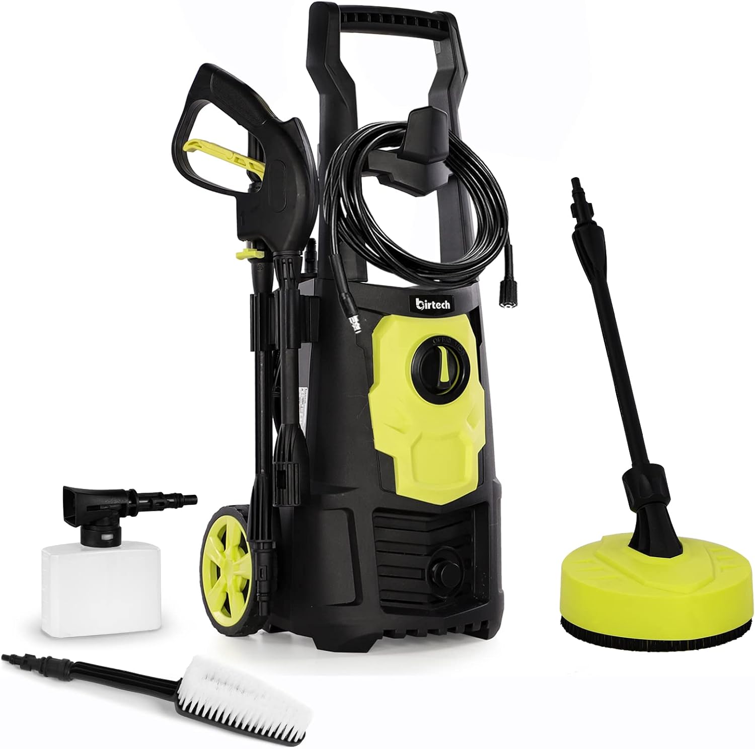 Stream Pressure Washers Jet Washer for Patio, 135Bar 1650W 420L/H