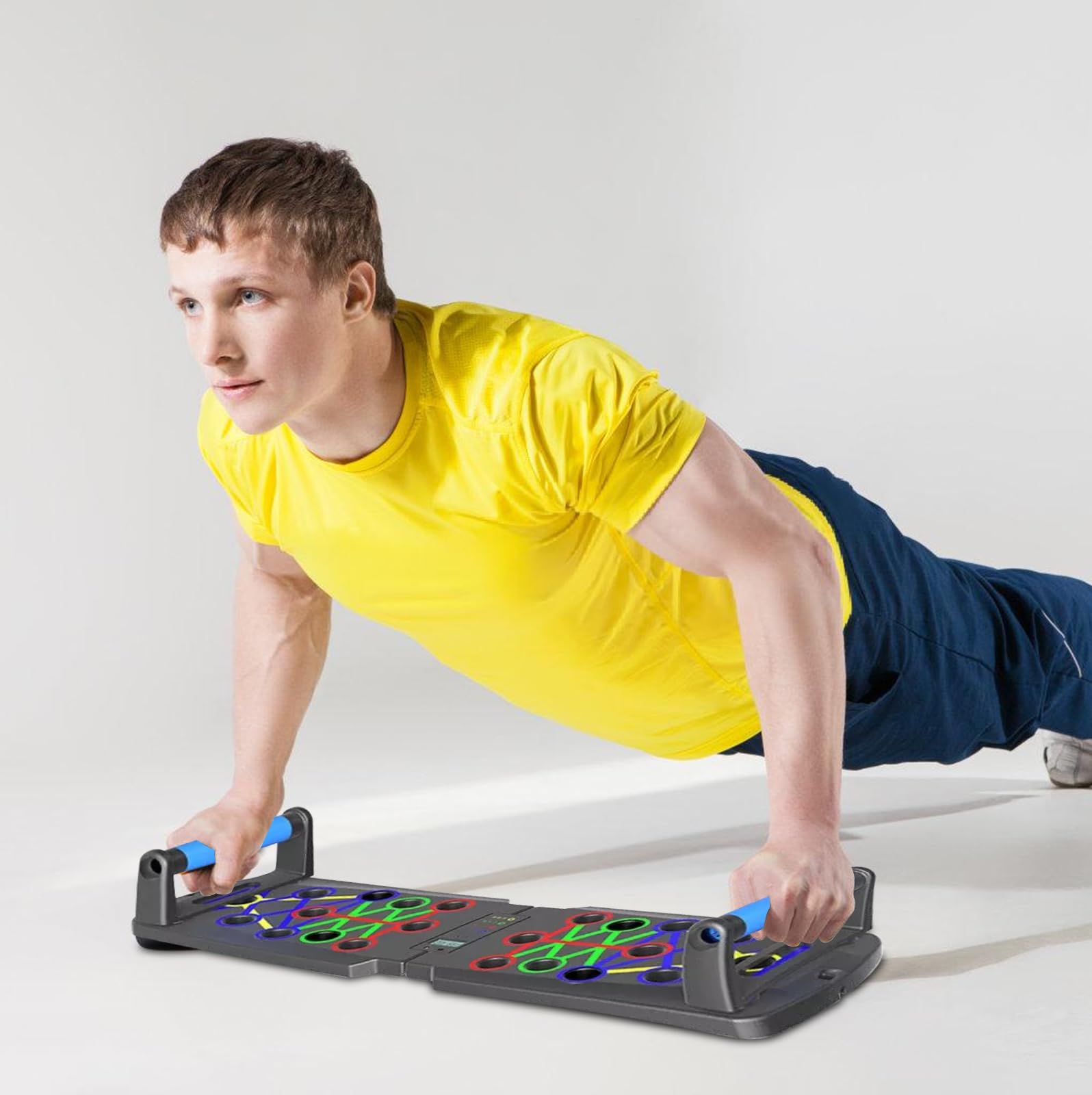 Premium - Set di flessioni e push-up per allenamento completo e flessioni efficaci